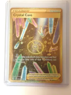 Pokemon Crystal Cave (Secret) SWSH07: Evolving Skies #230/203 NM FREE SHIPPING - Image 3