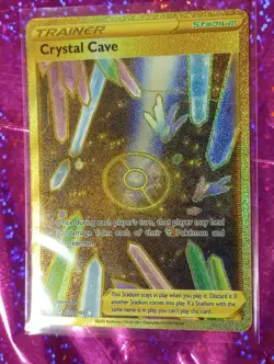 Pokemon Crystal Cave (Secret) SWSH07: Evolving Skies #230/203 NM FREE SHIPPING - Image 5