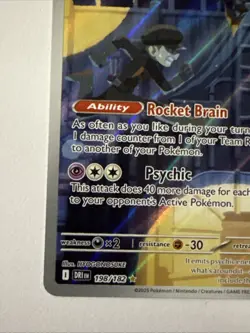 Pokemon TCG Team Rocket's Orbeetle SV10: Destined Rivals 198/182 NM - Image 3