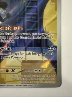 Pokemon TCG Team Rocket's Orbeetle SV10: Destined Rivals 198/182 NM - Image 4