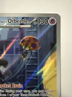 Pokemon TCG Team Rocket's Orbeetle SV10: Destined Rivals 198/182 NM - Image 5