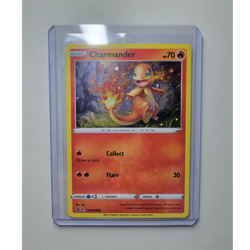 Pokemon Charmander SWSH092 Sword & Shield Promo Holo English Basic 70 HP - Image 1