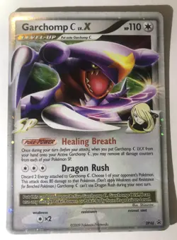 Pokemon TCG Garchomp C Lv.X DP46 Diamond & Pearl Promo Holo 110 HP English - MP - Image 2