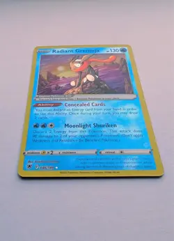 Pokemon: Radiant Greninja 046/189 Swsh10: Astral Radiance Holo -NM- - Image 3