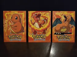 1999 Pokemon Topps Charizard, Charmeleon, Charmander E4 E5 E6 🌟🌟🌟 - Image 1