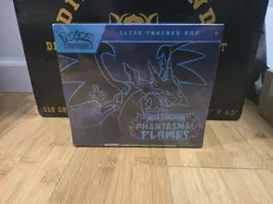 Pokemon TCG Mega Evolution Phantasmal Flames Elite Trainer Box ETB New Sealed - Image 1