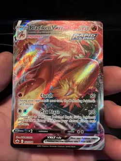Blaziken VMAX Rapid Strike 021/198 Pokemon Chilling Reign -NM - Image 1
