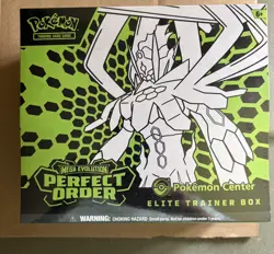 IN HAND Mega Evolution Perfect Order Pokemon Center Elite Trainer Box ETB PKC - Image 1