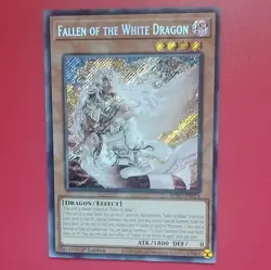 Konami Yu-Gi-Oh! TCG Fallen of the White Dragon BLRR-EN024 Secret Rare 1st - Image 2
