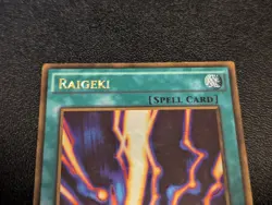 Yugioh Raigeki PGL2-EN048 Gold Rare 1st Edition Premium Gold 2015 (LP) - Image 3