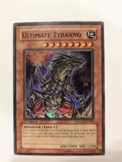 Ultimate Tyranno POTD-EN020 Power of The Duelist 1st Edition Super Rare LP - Image 1
