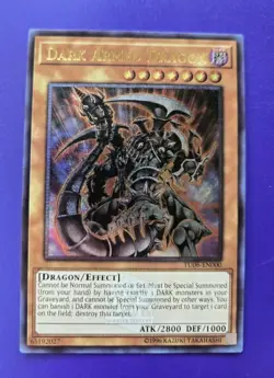 *CUSTOM* Dark Armed Dragon Ultimate Rare Unl Edition TU06-EN000 NM Yugioh - Image 1