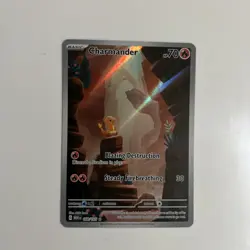 Pokemon S&V 151 - Charizard SIR 199 Charmeleon 169 IR Charmander IR 168 English - Image 5