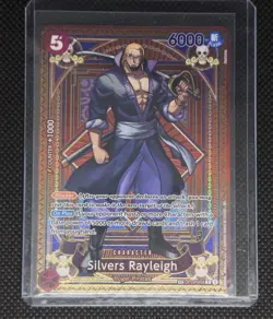 Silvers Rayleigh (SP) OP09-005 English Fist of Divine Speed - One Piece - Image 1