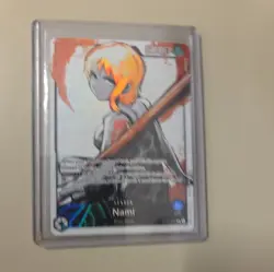 One Piece! Nami OP03-040 L - Leader Alternate Alt Art - NM/Mint - English - Image 1