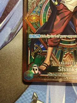 One Piece Shanks (SP) ST16-004 A Fist of Divine Speed Foil English - Image 5