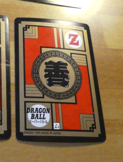 DRAGON BALL Z DBZ SUPER BATTLE PART CARD CARDDASS REG CARTE 580 JAPAN 1992 ** - Image 2