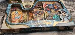 2x Pokemon TCG Lucario VSTAR Premium Collection Boxes 820650851247 - Image 1