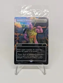 Swords To Plowshares P 0001 MTG PSA Foil Promo Marvel Thanos sealed - Image 1
