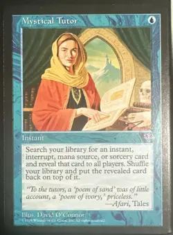 MTG: Mystical Tutor - Mirage - 1996 - Vintage / PACK FRESH - Image 1