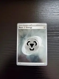 Pokemon Prismatic Evolutions - Basic Metal Energy - Reverse Holofoil #016 - Image 1