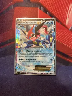 Pokemon Ash-Greninja EX XY133 XY Holo - Image 1