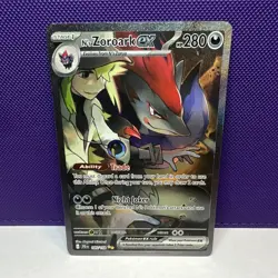 N’s Zoroark ex 185/159 SIR Journey Together Near Mint - Image 1