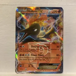 Pokemon Moltres EX 14/135 Plasma Storm Team Plasma Ultra Rare Holo - Image 1