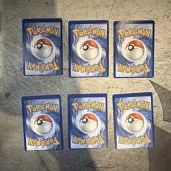 Pokemon TCG 6-Card Lot Miscut - Image 2
