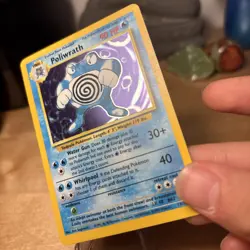 Poliwrath 13/102 Holo Rare Base Set Pokemon LP- - Image 4