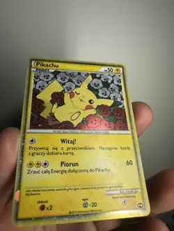 Pokemon Pikachu World Collection Polish Promo (US BACK) Head Swirl🔥 - Image 2