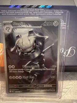 Pokemon TCG Steelix 150/132 Illustration Rare, Mega Evolution, NM/M Condition - Image 1
