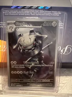 Pokemon TCG Steelix 150/132 Illustration Rare, Mega Evolution, NM/M Condition - Image 2