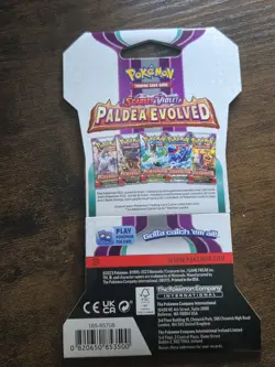 Pokemon TCG Scarlet & Violet Paldea Evolved Booster Pack Sleeved 2023 - Image 2