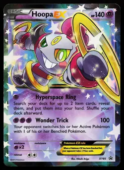 Hoopa EX XY85 Holo XY Promo Pokemon Card - Image 1