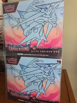 Pokemon Chaos Rising Pokemon Center ETB Elite Trainer Box New Sealed - Image 2