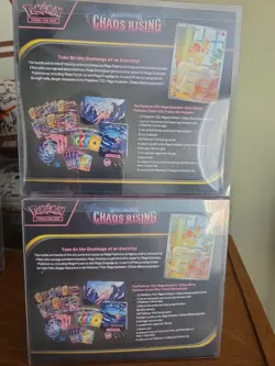 Pokemon Chaos Rising Pokemon Center ETB Elite Trainer Box New Sealed - Image 3