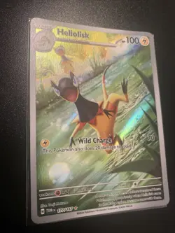 Pokemon TCG Heliolisk - 177/167 Twilight Masquerade Illustration Rare NM/M - Image 2