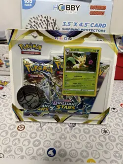 Pokemon TCG Pair/Lot Brilliant Stars Sealed 3 Pack Blister Glaceon Leafeon Promo - Image 4