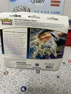Pokemon TCG Pair/Lot Brilliant Stars Sealed 3 Pack Blister Glaceon Leafeon Promo - Image 5
