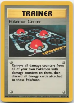 Pokemon Center 85/102 - Base Set Unlimited - Uncommon - Pokemon - Image 1