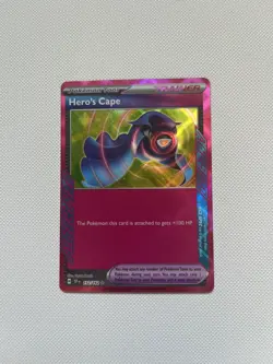 Pokemon TCG Hero's Cape 152/162 S&V Temporal Forces Ace Spec - Image 1