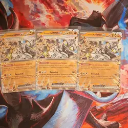 Pokemon TCG Ogerpon ex Lot Cornerstone Hearthflame Wellspring Teal Mask 13 Cards - Image 5