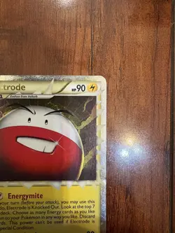 Pokemon Electrode 93/102 PRIME HGSS Triumphant Holo Rare MP/HP - Image 4