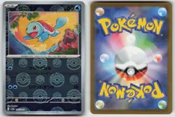 Squirtle 007/165 Common 151 Pokemon Japanese Pokeball Reverse Holo NM - Image 3