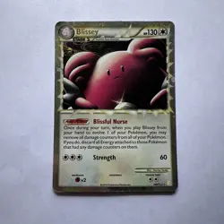 Blissey Prime 106/123 Pokemon Heart Gold Soul Silver Moderately Played Condition - Image 1