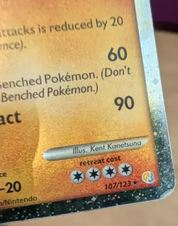 Pokemon Card HeartGold & SoulSilver Donphan 107/123 Prime Holo Rare - Image 3