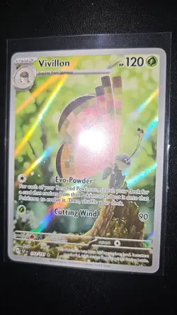 Pokemon TCG Vivillon 193/191 | SV08 Surging Sparks | Illustration Rare Holo - Image 2