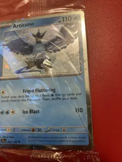 Articuno 032/159 Snowflake Stamp Festive Sealed NM - Image 3