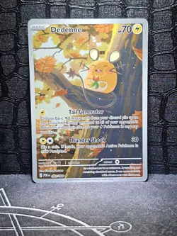Illustration RARE Pokemon Card -Dedenne 093/088 Me03: Perfect Order Holo - Image 1